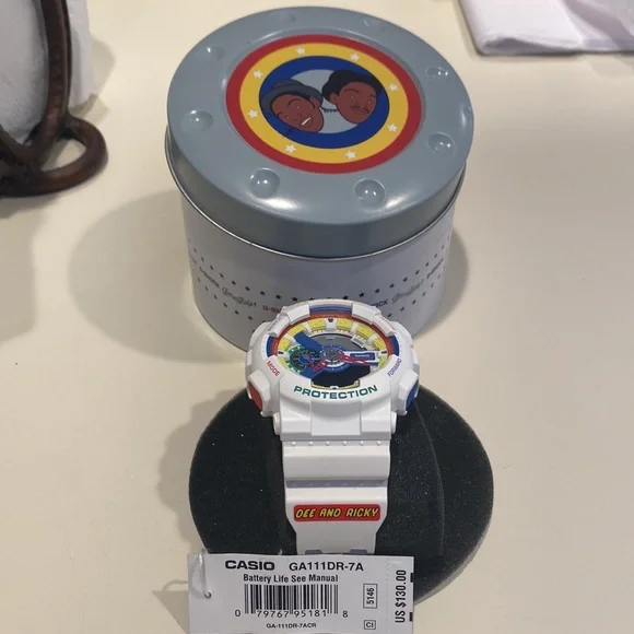 Casio G-Shock Dee And Ricky II - White (GA-111DR-7ACR)